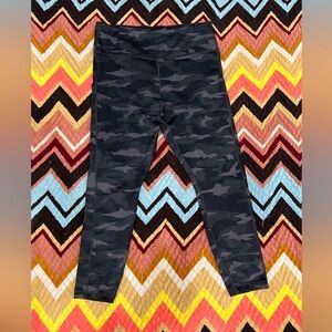 Camo Print Leggings Athleta 7/8